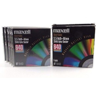 Maxell 640 MB MO Disk R/W
